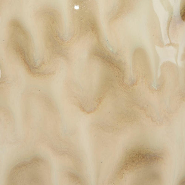 Juliette Sand Mini Lamp - reactive glaze closeup