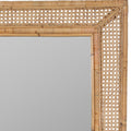 Juno Rattan Mirror texture closeup