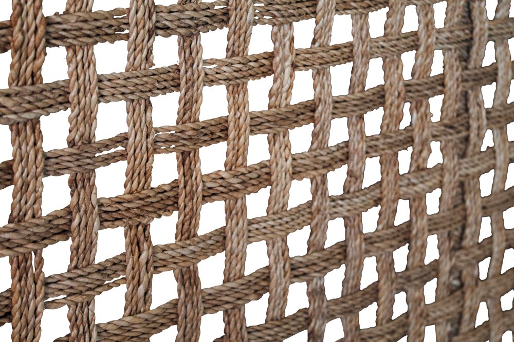 Koko Seagrass Bed - Open weave closeup