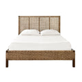 Koko Seagrass Bed - Woven headboard