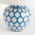 Kai Table Lamp honeycomb pattern