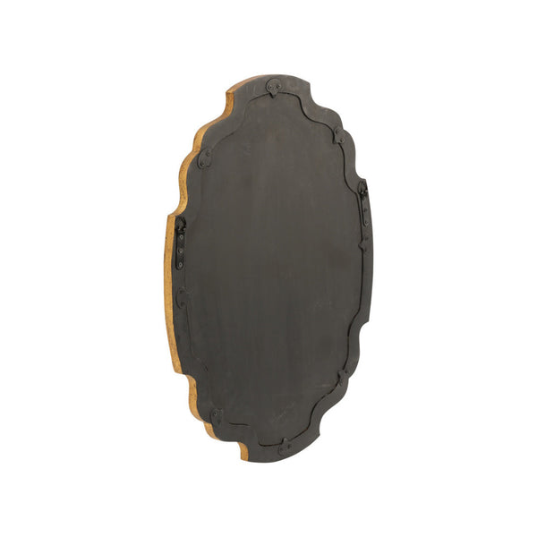 Kai Mirror - Gold Scalloped Edge Mirror - Dear Keaton