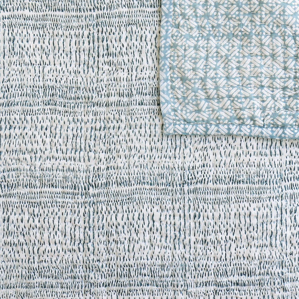 Kantha Quilt Closeup