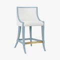 Karis Light Blue Counter Stool