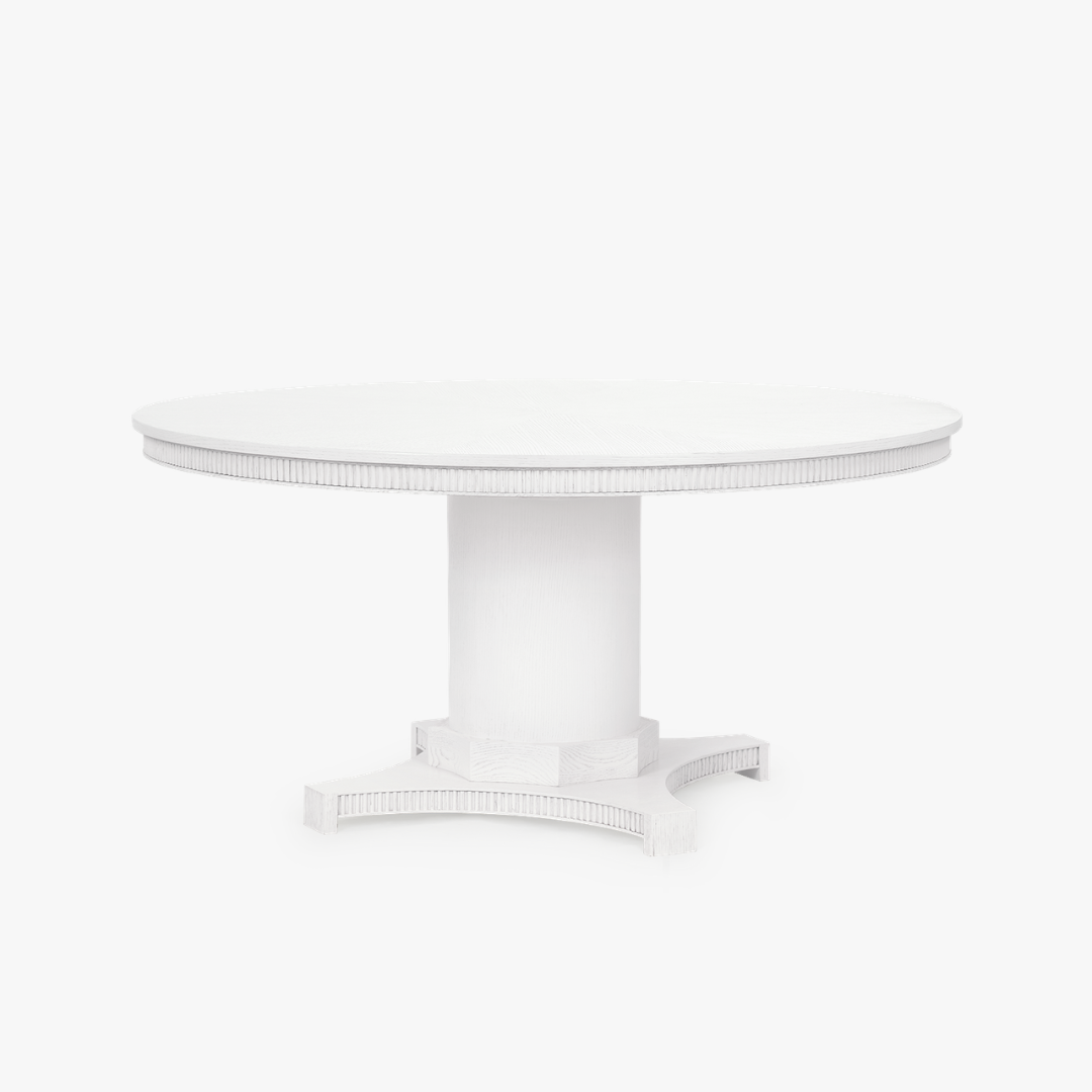 Keegan White Dining Table by Dear Keaton