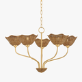 Kehlani Rattan Chandelier - Five Arm