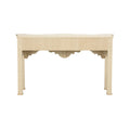Kensington Raffia Console Back view