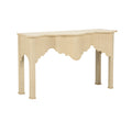 Kensington Raffia Wrapped Console Table