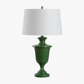 Kilnbourne Green Ceramic Urn Table Lamp