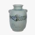 Koi Fish Pot with Lion Handles