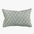 Kumasi Celadon Moss Lumbar Pillow Cover