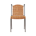 Lacoste Wicker Side Chair front view