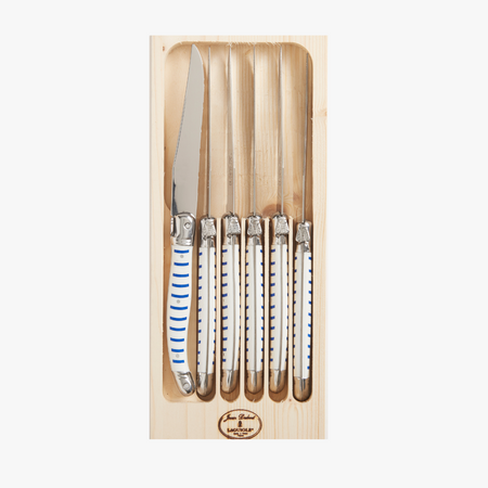 Laguiole Mariniere Stripe Knife Set