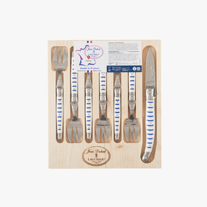 Laguiole Mariniere Stripe Oyster Set