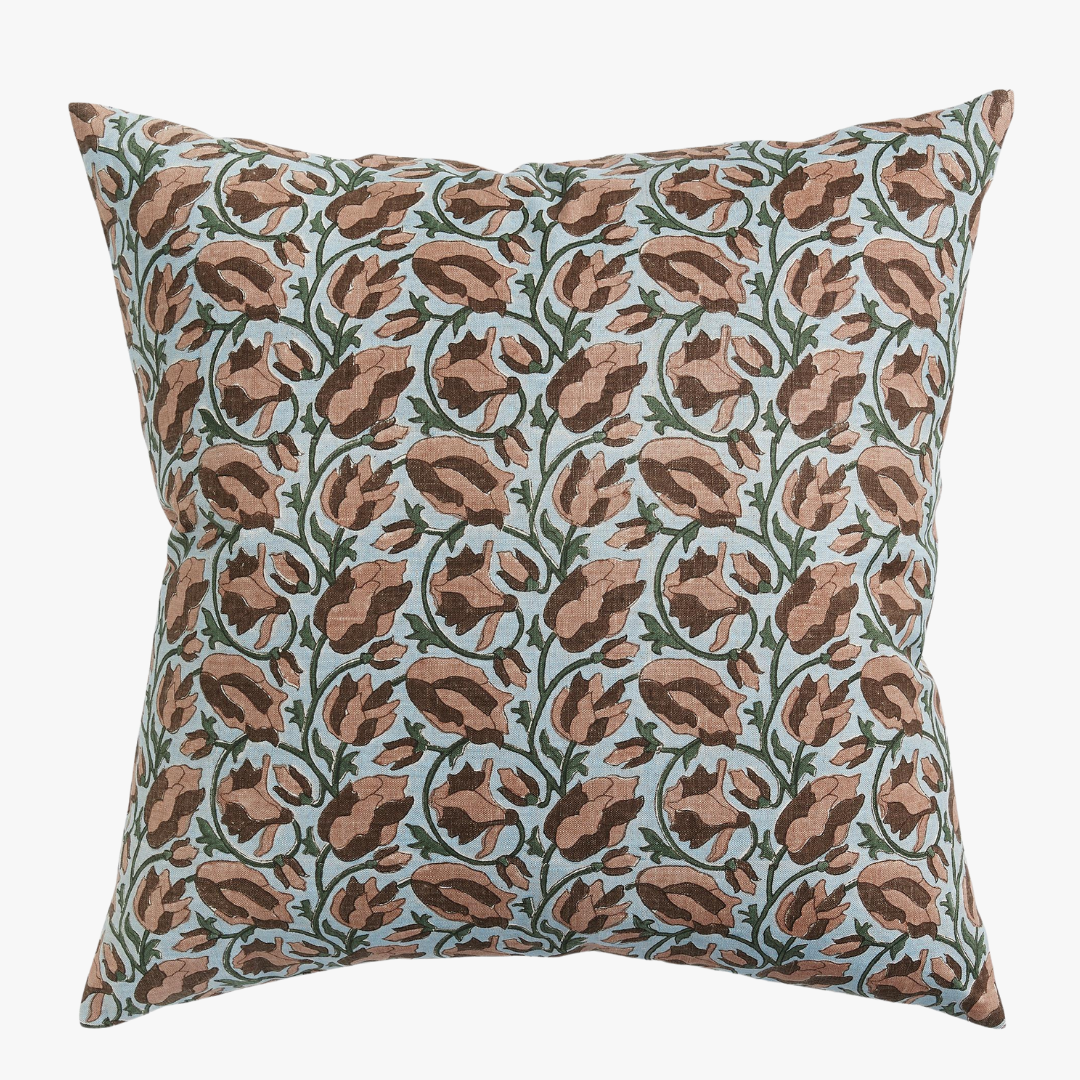 Lahore Rosewood Pillow Cover