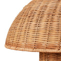 Lanai Table Lamp woven shade closeup