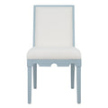 Lancaster Light Blue Matte Lacquer Dining Chair