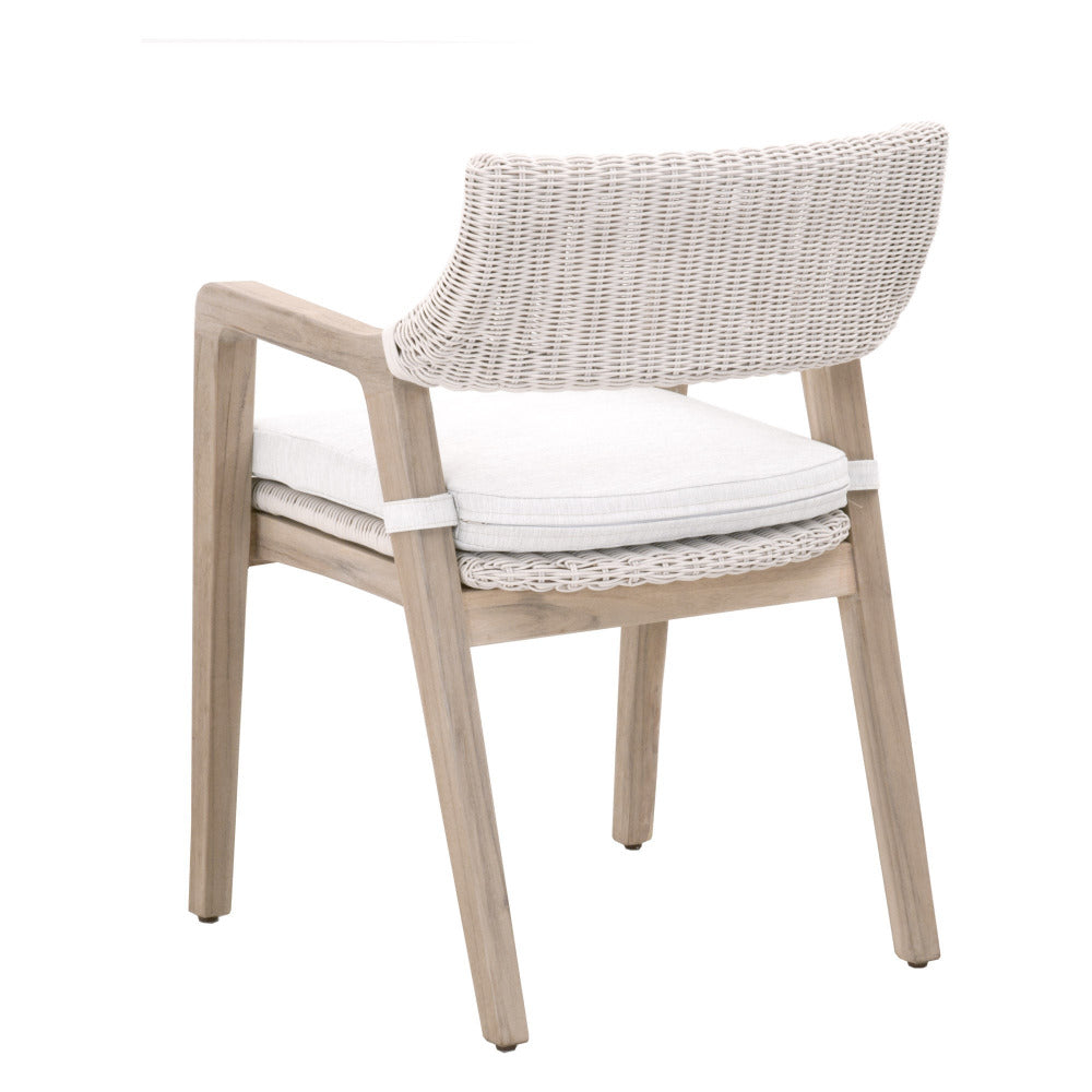 Landon Outdoor Arm Chair Back