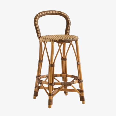Laurent Rattan Counter Stool