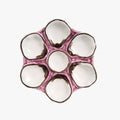 Lavender Hand Painted Oyster Plate - Dear Keaton
