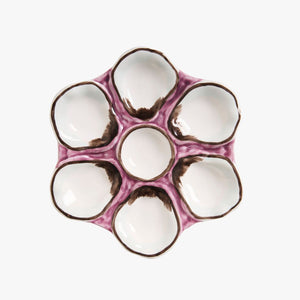Lavender Oyster Plate