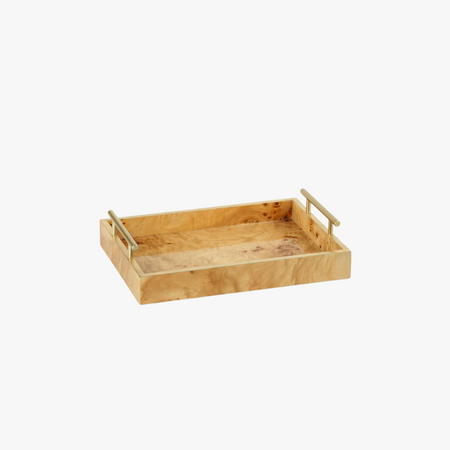 Leiden Small Burl Tray