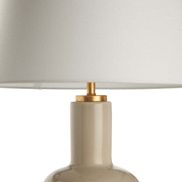 Leighton Sand Table Lamp gold details