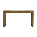 Leopard Hair on Hide Parsons Console Table 
