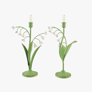 Lily of the Valley Taper Holders