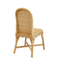 Linton Wicker Side Chair back view