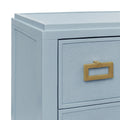 Litchfield Light Blue Nightstand - corner details