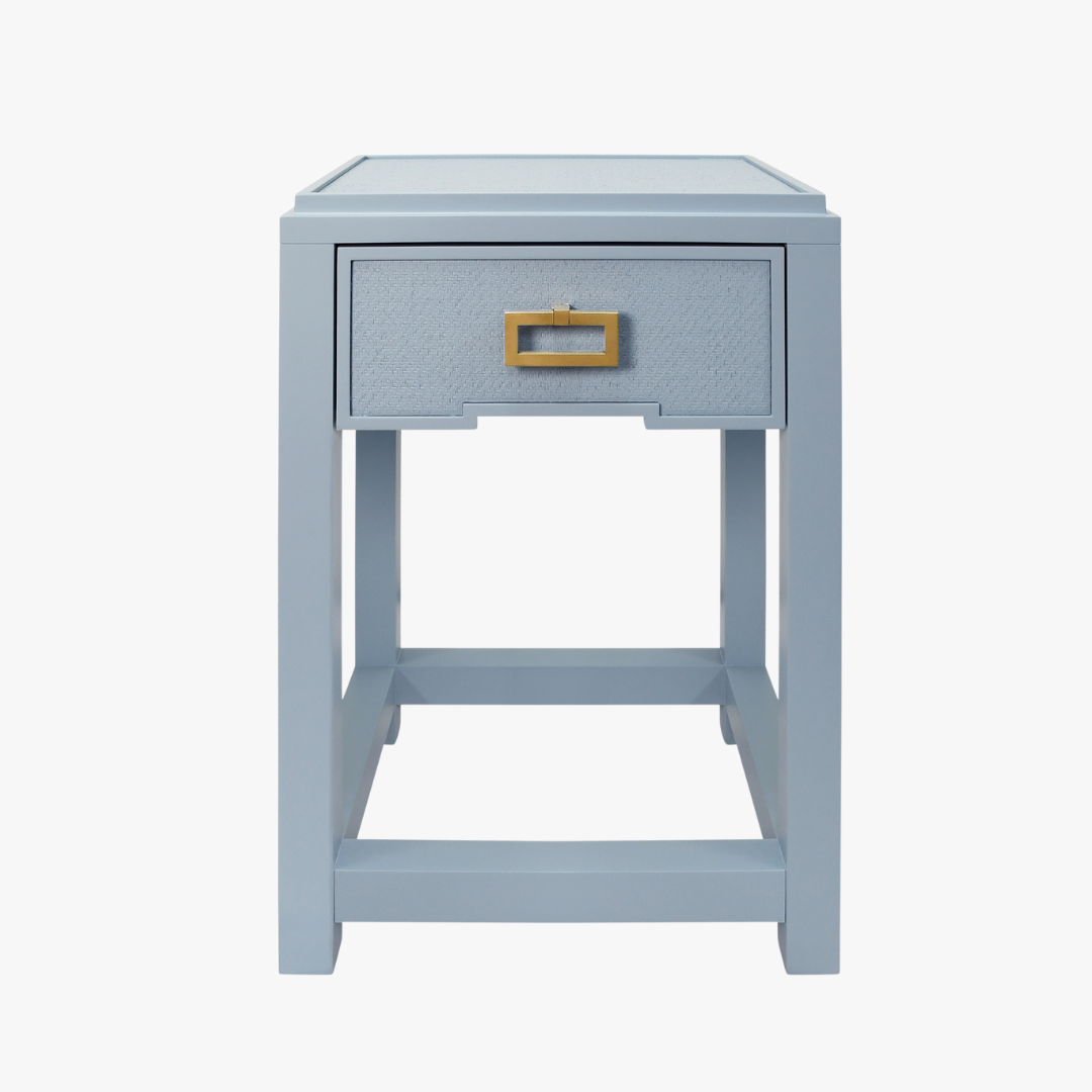 Litchfield Light Blue Side Table by Dear Keaton