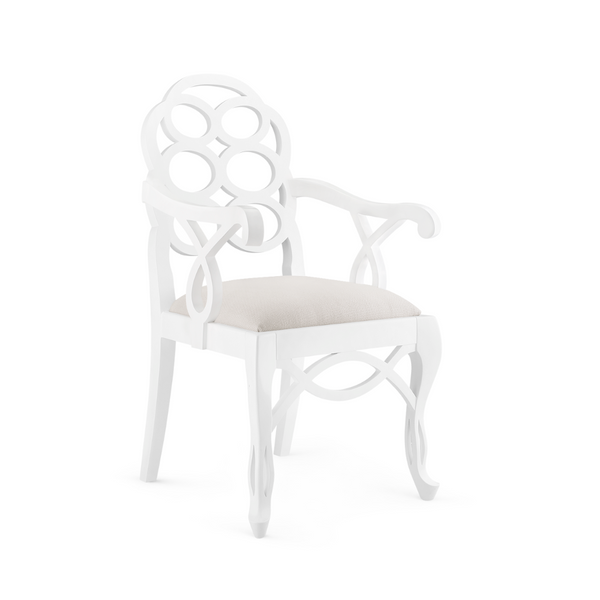 aeri lily white lounge chair Loop Occasional Chair Armchair