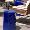 Lorenzo Cobalt Blue Garden Stools