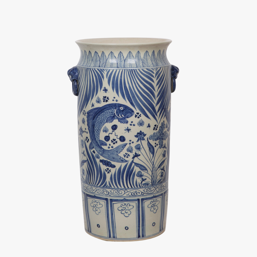 Lotus Fish Umbrella Stand