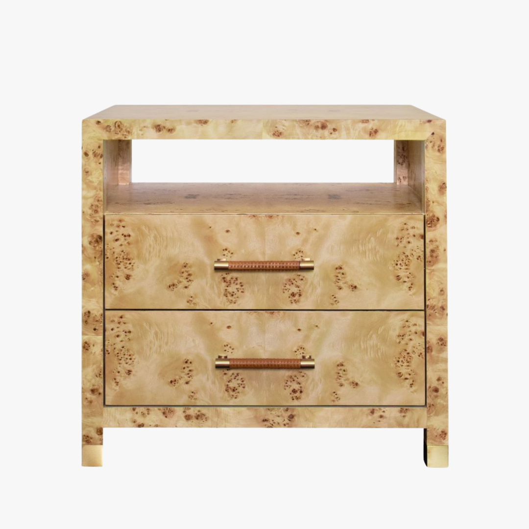 Lowery Burl Nightstand by Dear Keaton