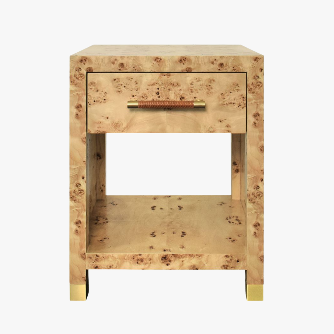 Lowery Burl Side Table by Dear Keaton