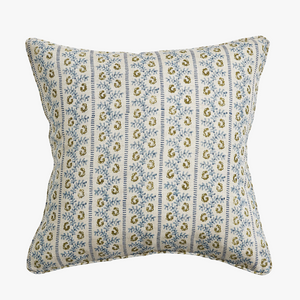 Lucca Moss Azure Pillow Cover