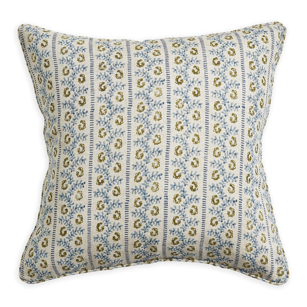 Lucca Moss Azure Pillow Cover - Walter G Pillows