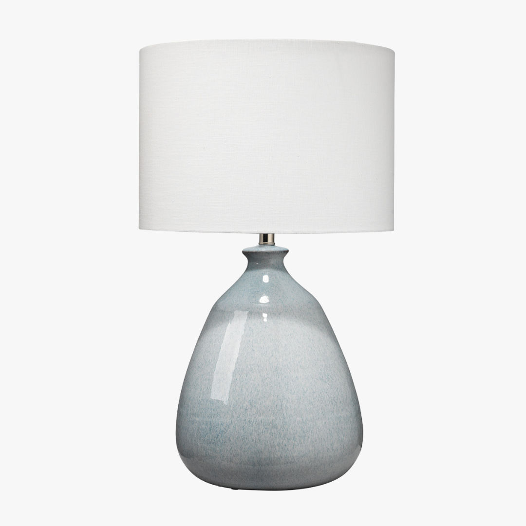 Lucie Table Lamp - Reactive Blue Glaze