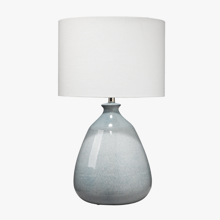 Lucie Table Lamp - Reactive Blue Glaze