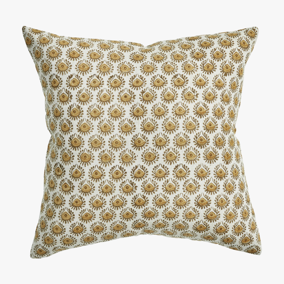 Lyon Saffron Pillow Cover