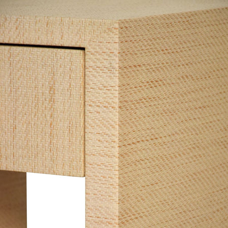 Miles Natural Grasscloth Texture Closeup