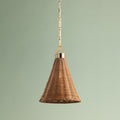 Kensington Rattan Pendant  - small size