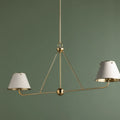 Burghley Off White Linear Chandelier from Mark D Sikes