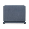 Zen Navy Grasscloth Chest