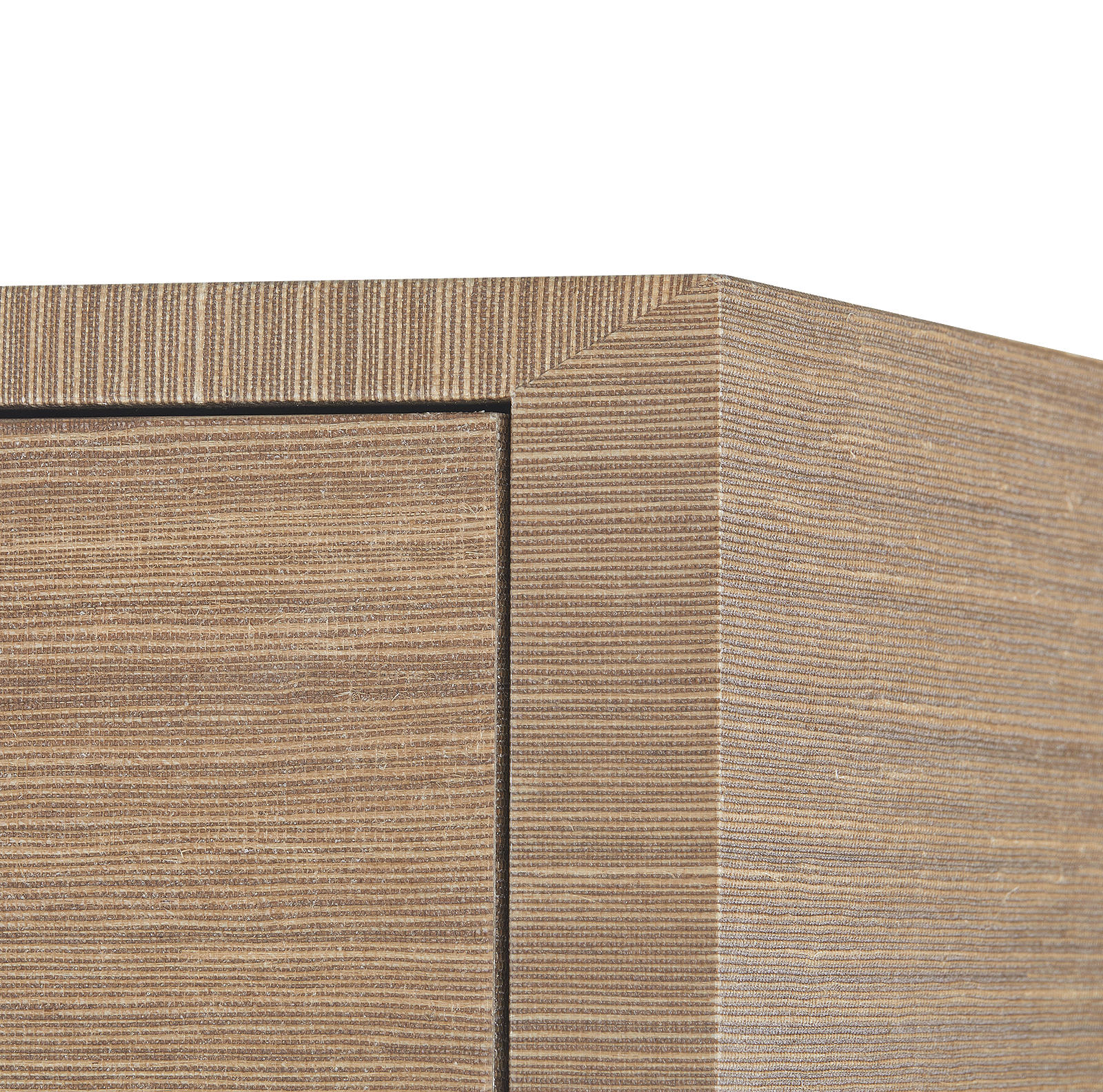 Zen Brown Grasscloth Closeup