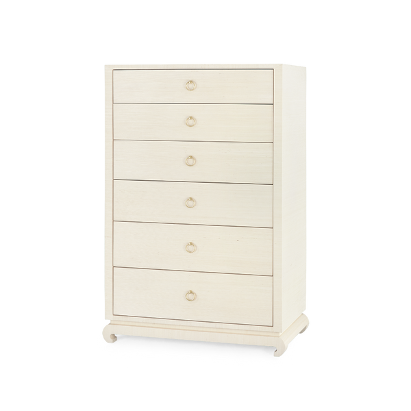 Zen Natural Grasscloth Highboy