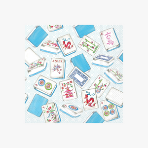 Mahjong Paper Cocktail Napkins