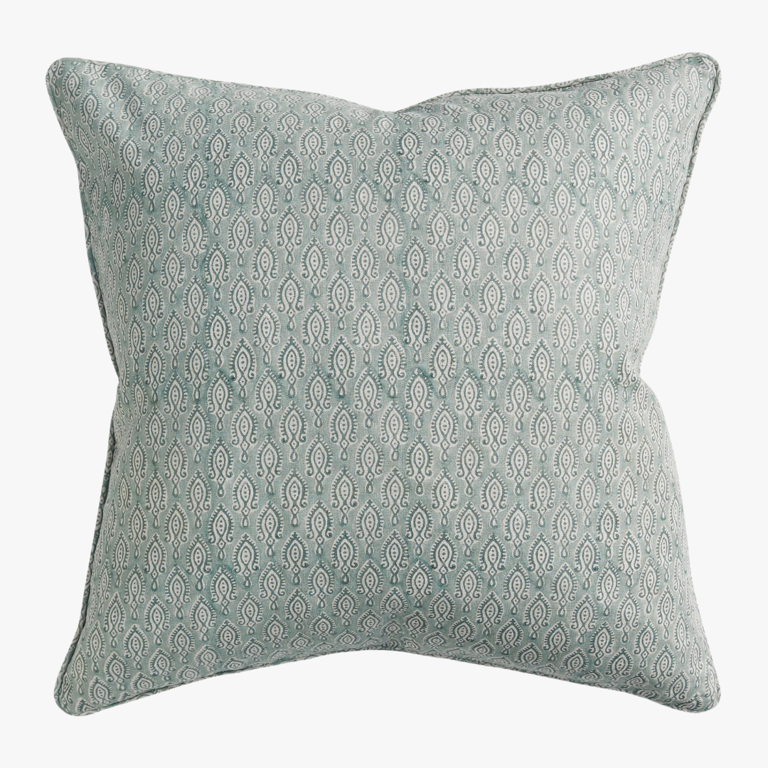 Malabar Celadon Pillow Cover